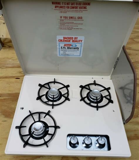 pop up gas stove top